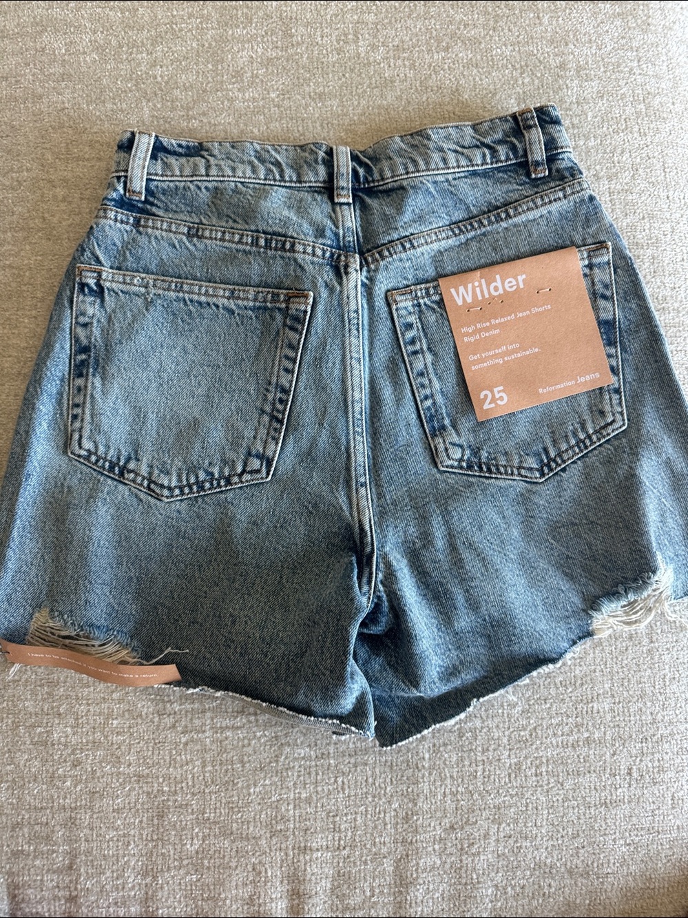 Reformation Jean shorts - Picture 3 of 4